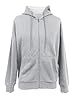 JMIERR Men’s Fleece Hoodie Full Zip Jacket Pullover Casual Fleece Hooded Sweatshirt Men's Fashions,Light Grey,3XL #5
