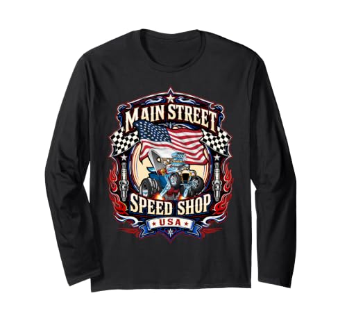 Main Street Speed Shop USA �z�b�g���b�h �h���b�O�X�^�[ �J�[�f�U�C�� ����T�V���c