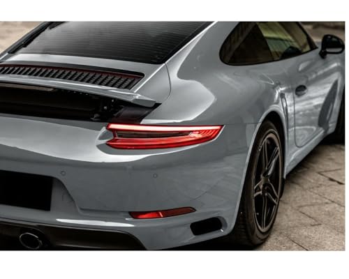 Image of WISDOM Nado Grey Glossy Vinyl Car Wrap Air Release, Self Adhesive, Vehicle wrap Sheet for Automotive Bike DIY Exterior Interior Decoration (NADO Grey Glossy, 20 Inch X 7 Feet)