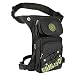 Leg Bag, Holster Bag, Motorcycle Bag Vanlison Tactical Fanny Pack Thigh Bag Leg Pouch Concealed Fanny Pack Black