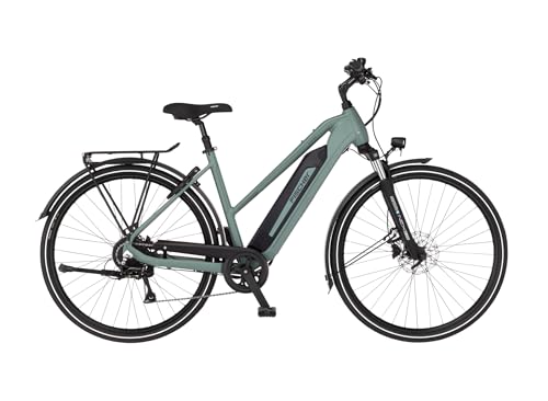 Fischer E-Bike Trekking VIATOR 2.1 Active, Elektrofahrrad für Damen und Herren, RH 50, 459Wh, Heckmotor 50Nm, 48V