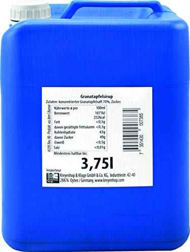 CORTAS Granatapfelsirup, 3,75 Liter Cover