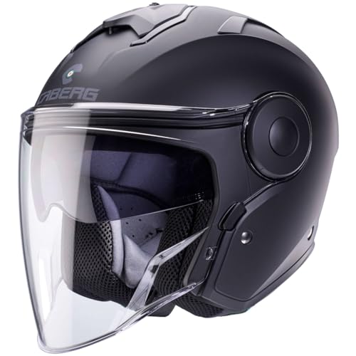 CABERG SOHO MATT BLACK L CASCO APERTO