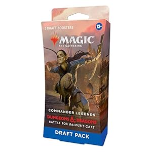 Magic The Gathering D10040000 Commander Legends: Battle for Baldur’s Gate 3-Booster Draft Pack,multi kleuren