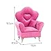 DYNWAVE Fashion Sofa Couch Jewelry Box 12inch Dolls Accessories Jewelry Trinket Box Dollhouse Living Room Decor Girls Jewelry Box for Bedroom Closet, Pink
