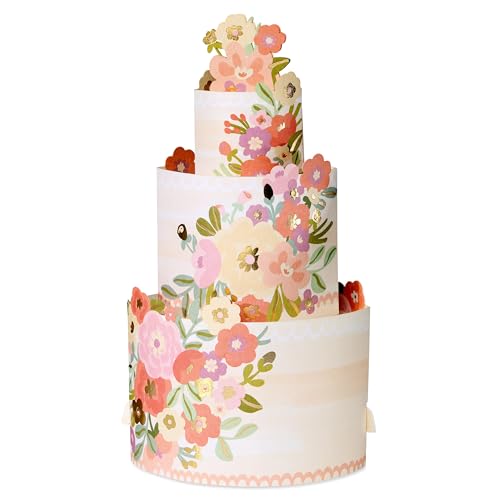 Image of Papyrus Pop-Up Card for Wedding (Overflow with Love)