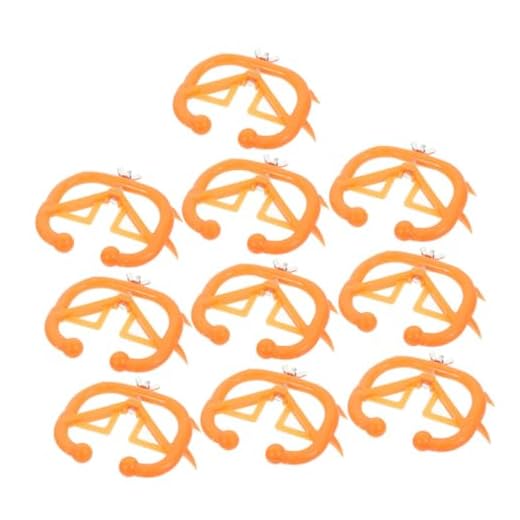 Balacoo 10 Peças Clipe De Nariz De Gado Grosso Ferramenta De Desmame De Vaca Anel De Nariz De Vaca Anéis De Nariz De Bezerro Clipe De Nariz De Bezerro Portátil Clipe De Nariz De Vaca