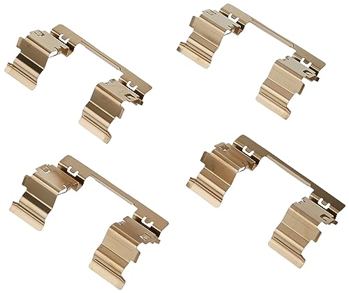 ACDelco 14D1367CH Advantage Ceramic Front Disc Brake Pad Set with Hardware