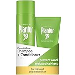 Plantur 39 Caffeine Shampoo and Conditioner Set Prevents and Reduces Hair Loss | For Coloured Stressed Hair | Unique Galenic Formula Supports Hair Growth | Set of 250ml Shampoo and 150ml Conditioner