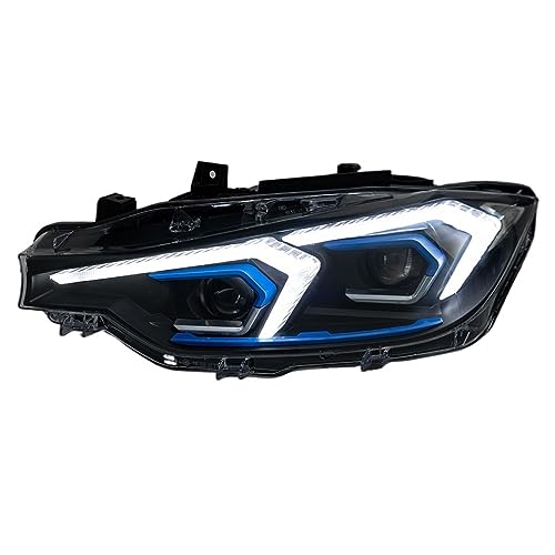 �Ԏ� �ƌ݊��������� BMW F30 �w�b�h���C�g�v���W�F�N�^�[�����Y F31 �w�b�h�����v 318i 320i 325i 328i 330i 335i DRL �����ԃA�N�Z�T���[(Halogen,Left Hand Drive)