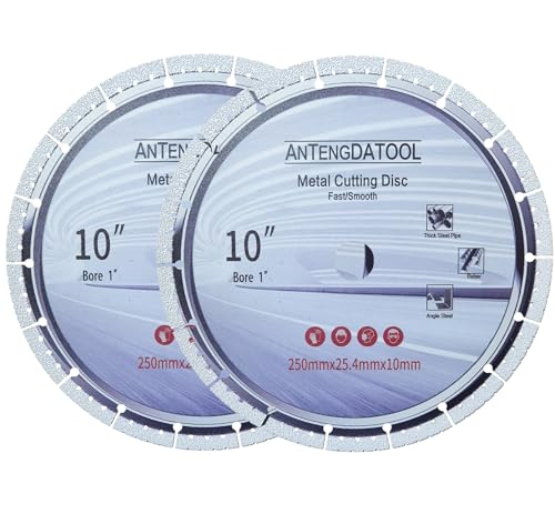 Lame diamant de coupe metal sans blocage disque stable 254 mm pour acier et fonte