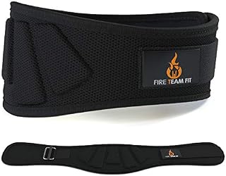 Fire Team Fit Weightlifting Belt, Olympic Lifting, for Men and Women, 6 Inch