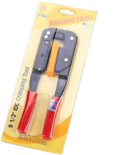 Image of Manual Crimper stripping plier tool for wire and cable upto 40 Pin to 60 pin Ribbon Cable Connector