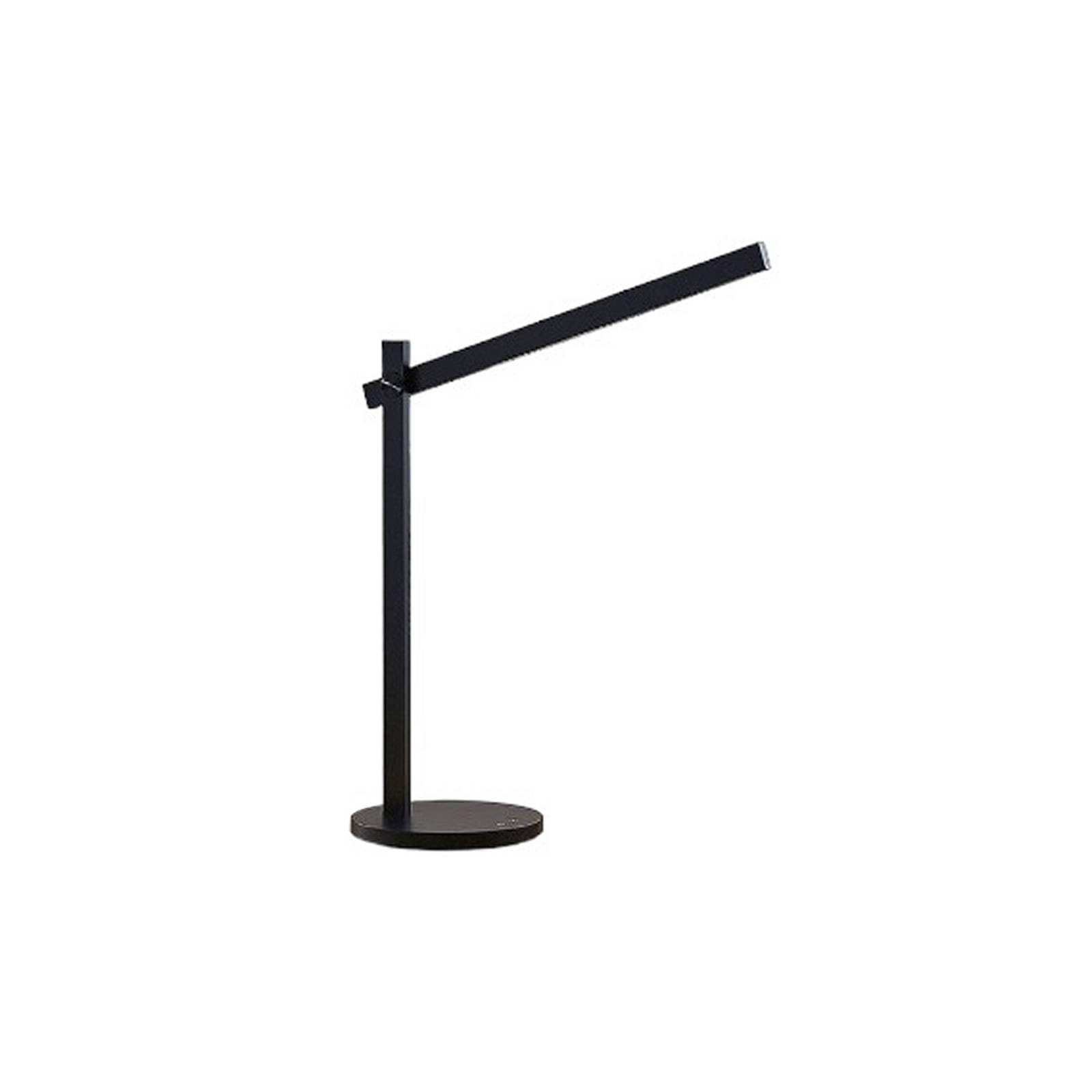 Lindby LED Tischlampe Loretta dimmbar (Modern) in Schwarz (1 flammig,) - Tischleuchte Schreibtischlampe Nachttischlampe Arbeitszimmerleuchte