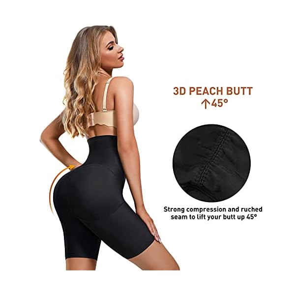 JOSERGO Shapewear for Women Tummy Control Panties Butt Lifter Body Shaper High Waist Trainer Thigh Slimmer Shorts
