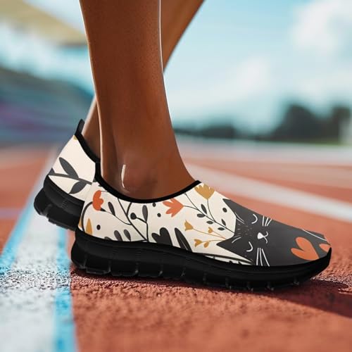 Image of Women's Loafers Slip On Slip Shoe Casual Walking Shoes Non Slip Work Shoes Mesh Athletic Sneakers
