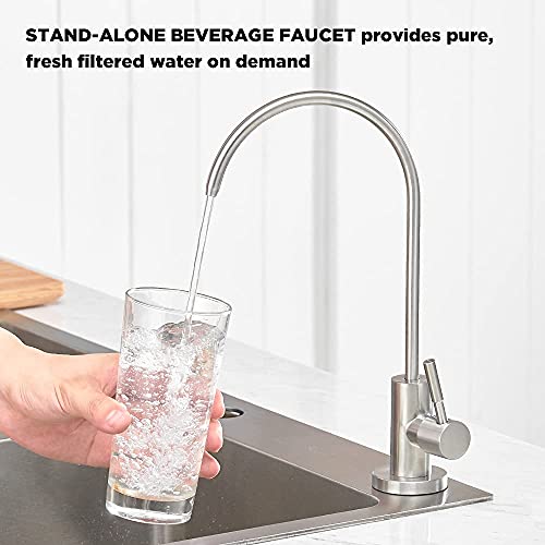 Owofan Kitchen Sink Faucet With Soap Dispenser Brushed Nickel Product Bundles #TOP7