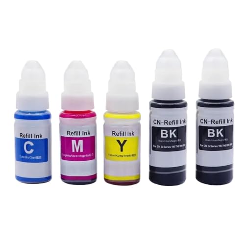 Encre GI490 pour résoudre les pannes de noir sur Pixma G2410 G3410 G4400