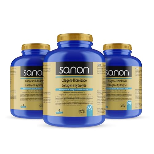PACK 3 SANON Colágeno Hidrolizado 400 comprimidos