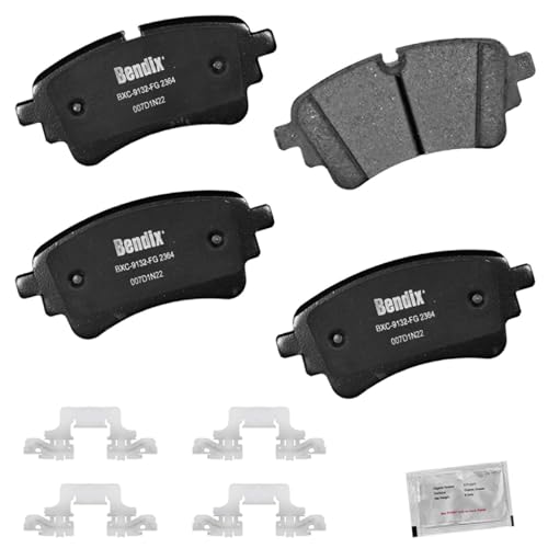 Image of Bendix Priority1 CFC2364 Ceramic Rear Brake Pads for Select Models Audi A4,A4 allroad,A4 Quattro,A5 Quattro,A5 Sportback,A6 allroad,A6 Quattro,A7 Sportback,Q5,PHEV,RS5,S4,S5,SQ5