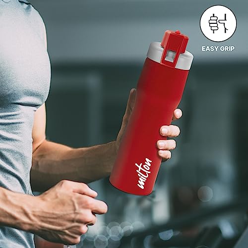 Image of MILTON Champ 750 Stainless Steel Water Bottle, 700 ml, Red