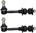 Detroit Axle - 4WD Front 13pc Suspension Kit for 1998-1999 Dodge Ram 1500 2500, 4 Tie Rods 4 Ball Joints 2 Sway Bars 2 Adjusting Sleeves 1 Track Bar Replacement