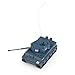 01 02 015 1/72 Scale Tank, RC Tanks Sensitive High Speed Multi Function High Simulated ABS