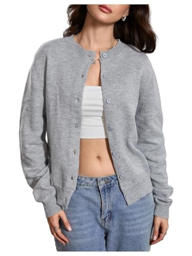 Chaqueta corta ligera de mujer con acabados limpios y botones premium