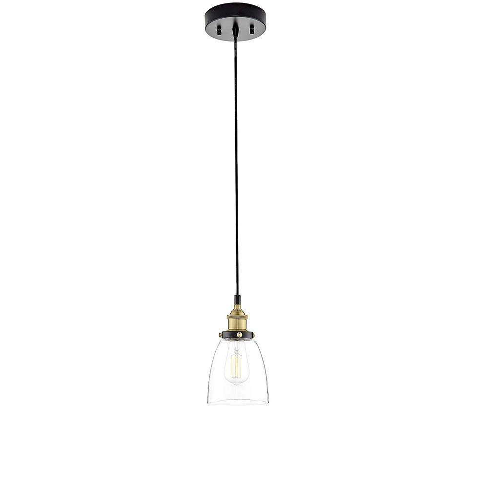 Suspension luminaire E27 en verre pour éclairer votre salle à manger