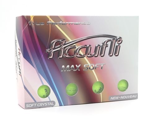Image of ACCUFLI Max Soft Crystal Golf Balls