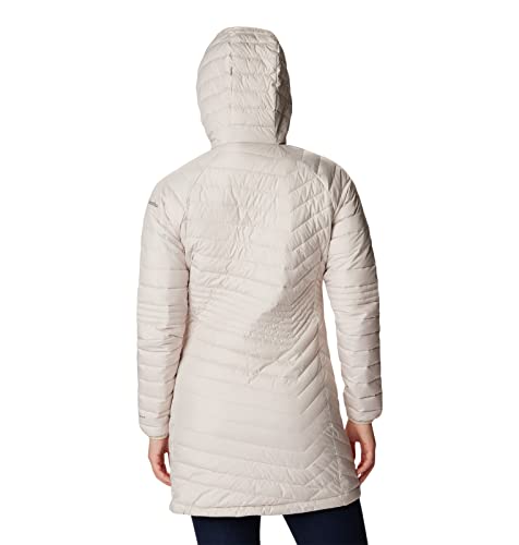 Image of Columbia Women Solid Powder Lite Mid Jacket Hoodie