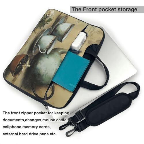Maletín Vintage para Laptop 13 Pulgadas Impermeable miniatura 6