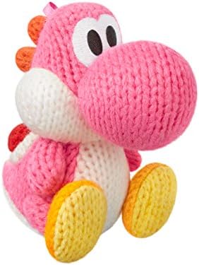 Pink Yarn Yoshi Amiibo - Japan Import (Yoshi's Woolly World Series)