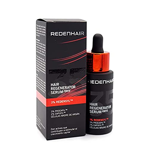 Redenhair - Sérum Para el Pelo - Cuidado de Cabello para Mujer y para Hombre - Estimula el Crecimiento del Cabello y Frena la Caída - Reequilibra el Cuero Cabelludo - Propiedades Anticaspa - 50 ml
