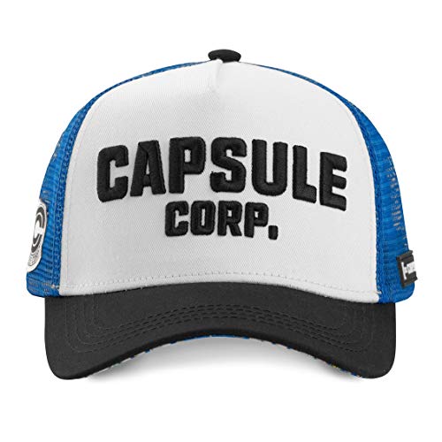 Casquette Capsule Corp Dragon Ball Z Blanche Adulte