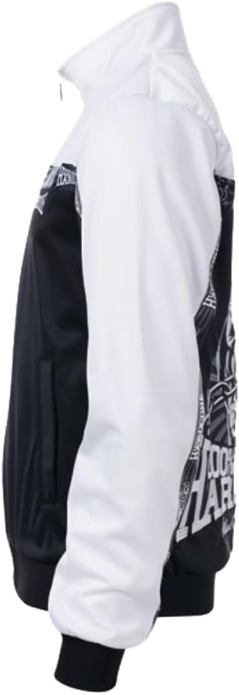 Giacca Da Allenamento Hardcore - Nero/Bianco, 5XL | Poliestere, Tasche Con Zip, Logo Ricamato - Foto 12