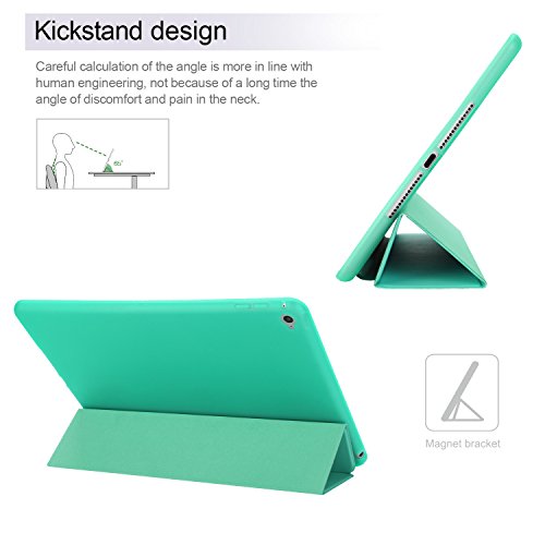 Custodia iPad Air 2, TOROTON Tri-Fold Smart Cover