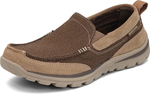 Chaussures de ville homme Skechers mocassins légers et souples