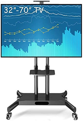 Soporte Universal para TV con Ruedas y Altura Ajustable miniatura 1