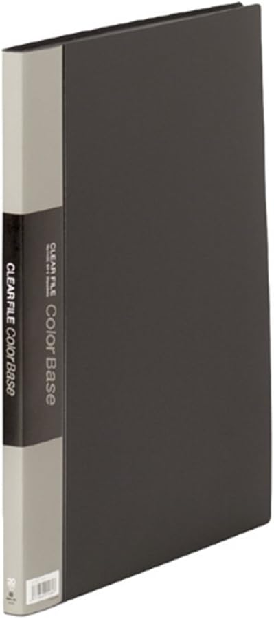 20 pieces of King Jim file clear color base B4 vertical (S type) black 142C black (japan import)