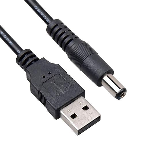 Image of SP Electron Pack of 2 5A AC Power Supply USB Cable Charger 5.5mm Male Plug Pin for Rechargeable Accessories