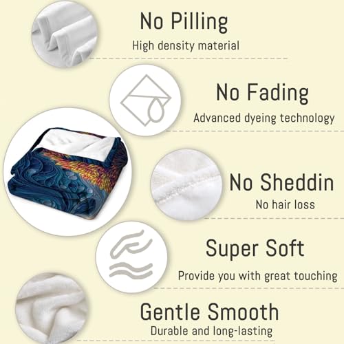Couverture en flanelle microfibre douce moelleuse et chaude 130x150cm