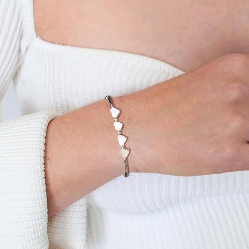 16th 18th 21st 30th 40th 50th 60th 70th 80th Birthday Gifts for Women Silver Bracelets for Women Unique Best Birthday Presents Gifts Ideas with Cards2