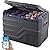 VEVOR Car Refrigerator, 32 L Dual Zone Portable Freezer, 12 Volt Car Refrigerator Fridge, -4?-68? Adjustable Range, 12/24V DC and 100-240V AC Compressor Cooler for Outdoor, Camping, RV