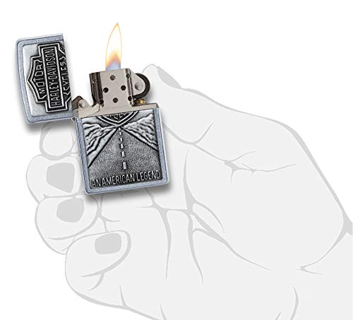 Encendedor Zippo Harley-Davidson Eagle en Emblema miniatura 6