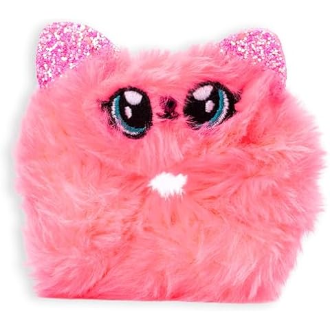 Claire's Pink Cat Hair Scrunchie Cover