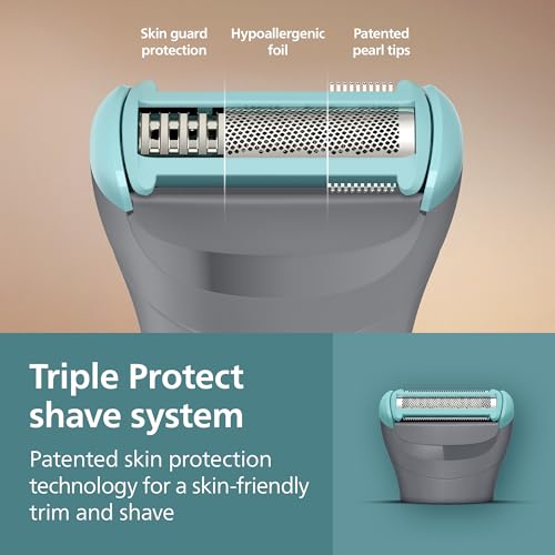 Philips Body Groomer 3000 Series - Trimmer For Men With Triple Protect Shave System, Intimate Trim & Shave, Close And Smooth On Skin, 100% Showerproof, 80 Min. Runtime, Model BG3480/15 - 4