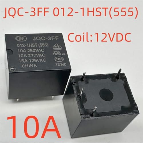 Relais JQC-3FF 48VDC haute performance T73A 4 broches - 2