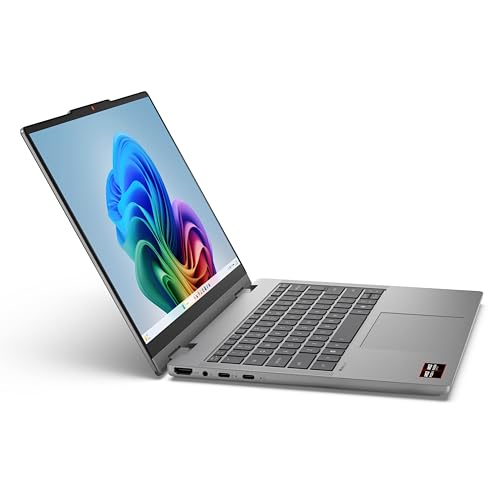 Image of Lenovo IdeaPad 5a - 2026-14 inch WUXGA IPS Touchscreen Display - 16GB Memory - 512GB Storage - Ryzen AI 5 430 - Luna Grey