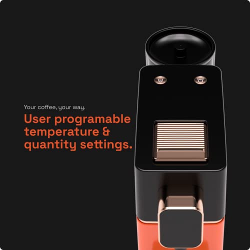 Image of Space Coffee Horizon One : Mars Edition | Home Espresso Machine | 15 Free Specialty Coffee Pods | Fully Customisable Settings | 1-year No Frills Warranty
